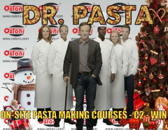 The Pasta Master Comes to...